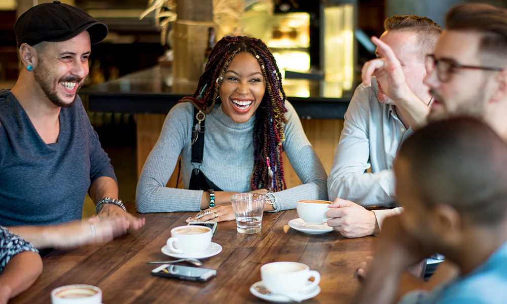 Coffee shop meetups have become a staple in the ATL sober community