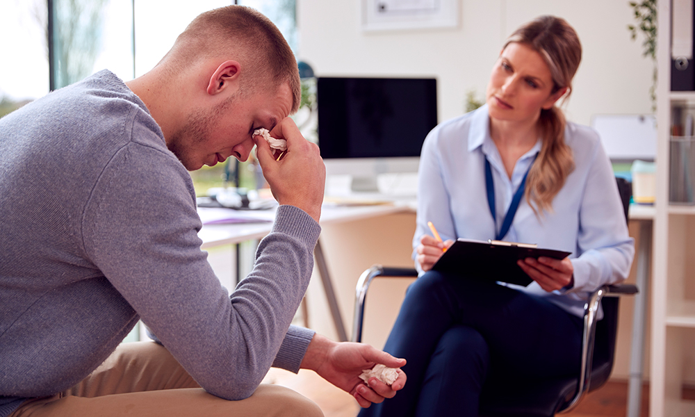 Peer support specialists offer support by people with lived experience of addiction